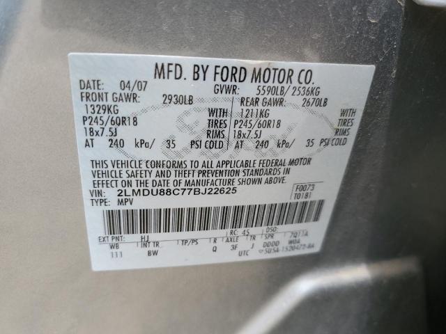 Photo 12 VIN: 2LMDU88C77BJ22625 - LINCOLN MKX 