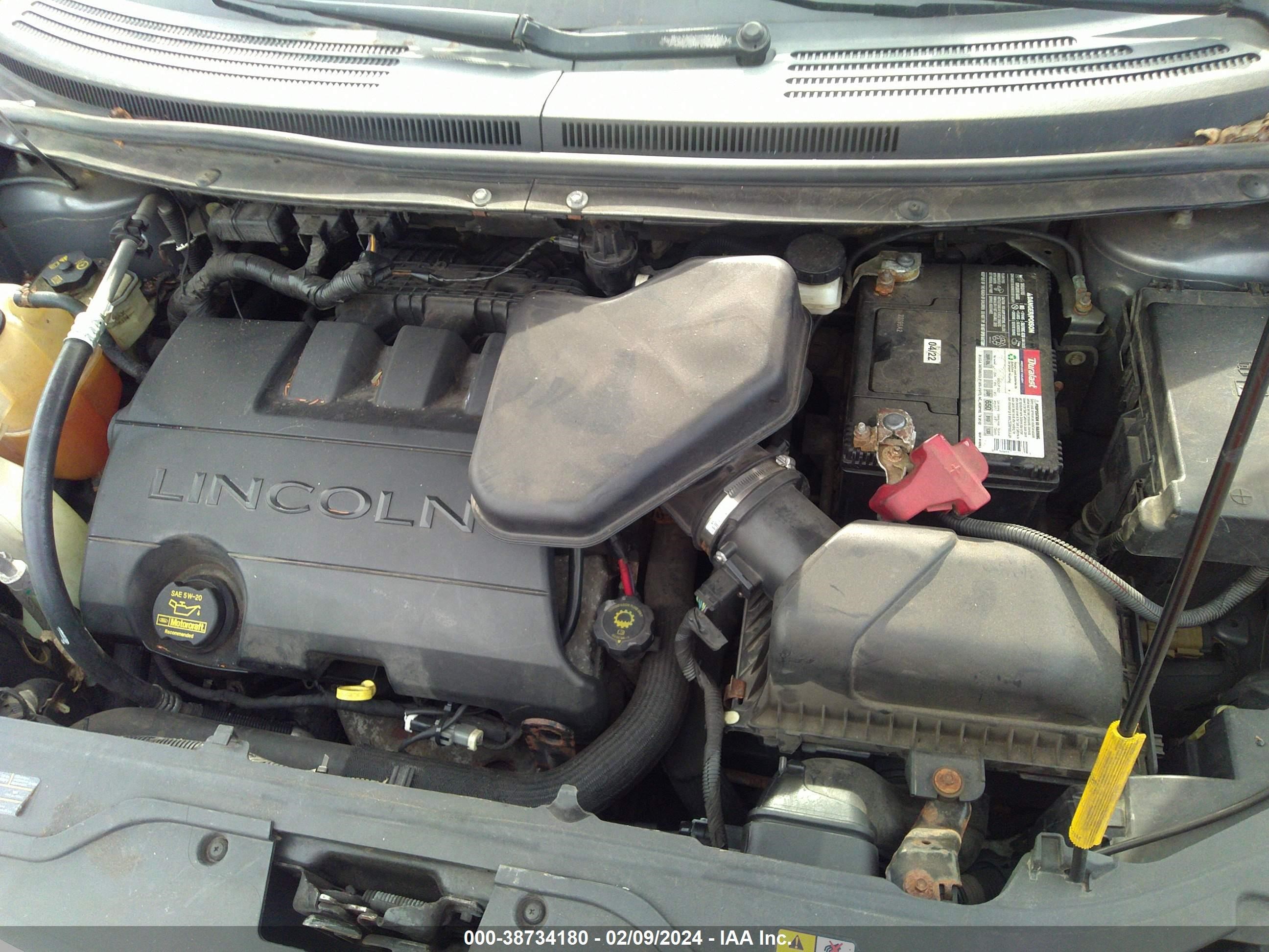 Photo 9 VIN: 2LMDU88C88BJ28502 - LINCOLN MKX 