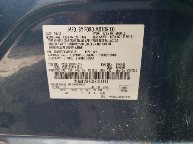 Photo 12 VIN: 2LMHJ5FK3JBL01111 - LINCOLN MKT 