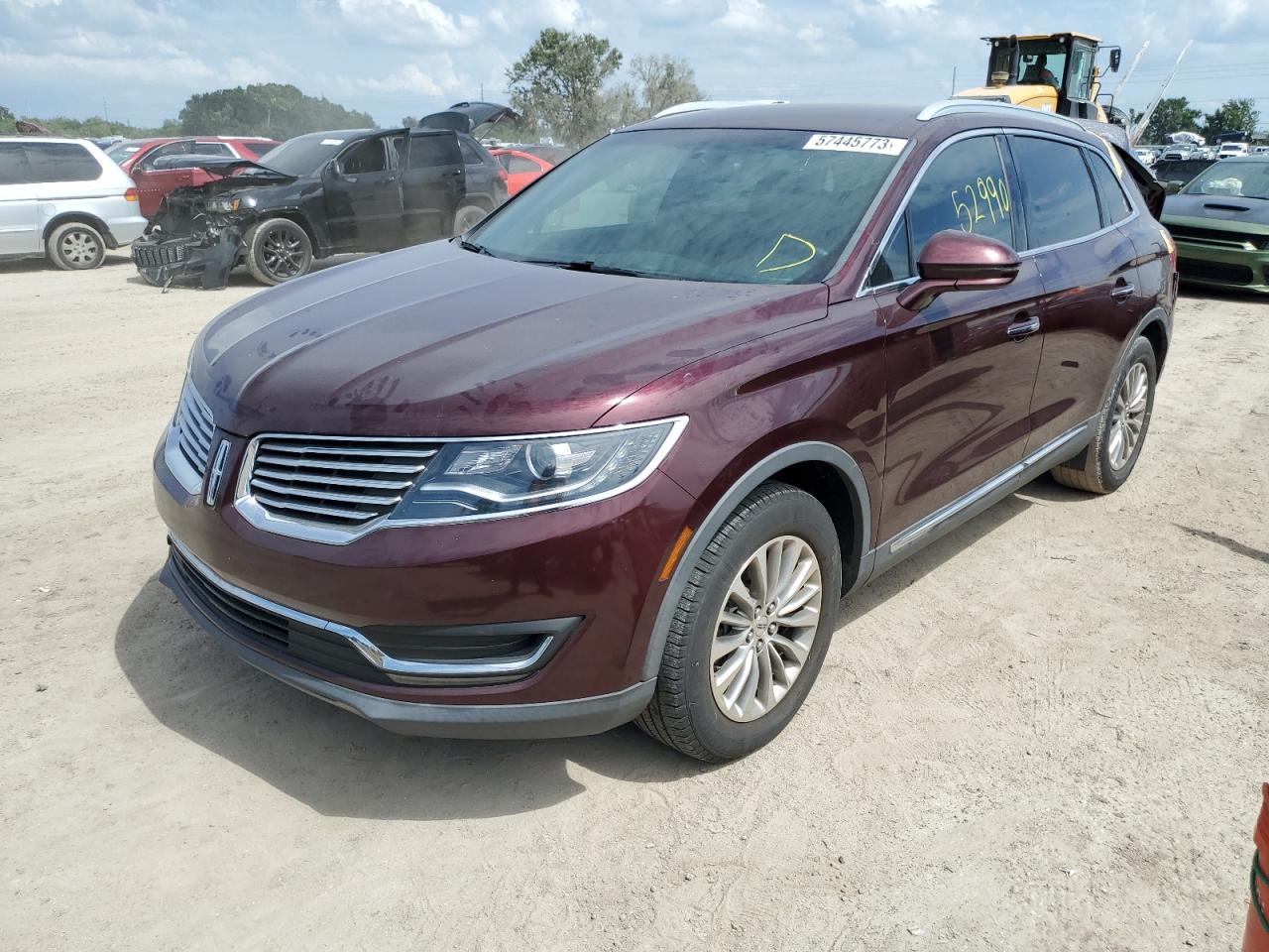 Photo 1 VIN: 2LMPJ6KRXJBL38399 - LINCOLN MKX 