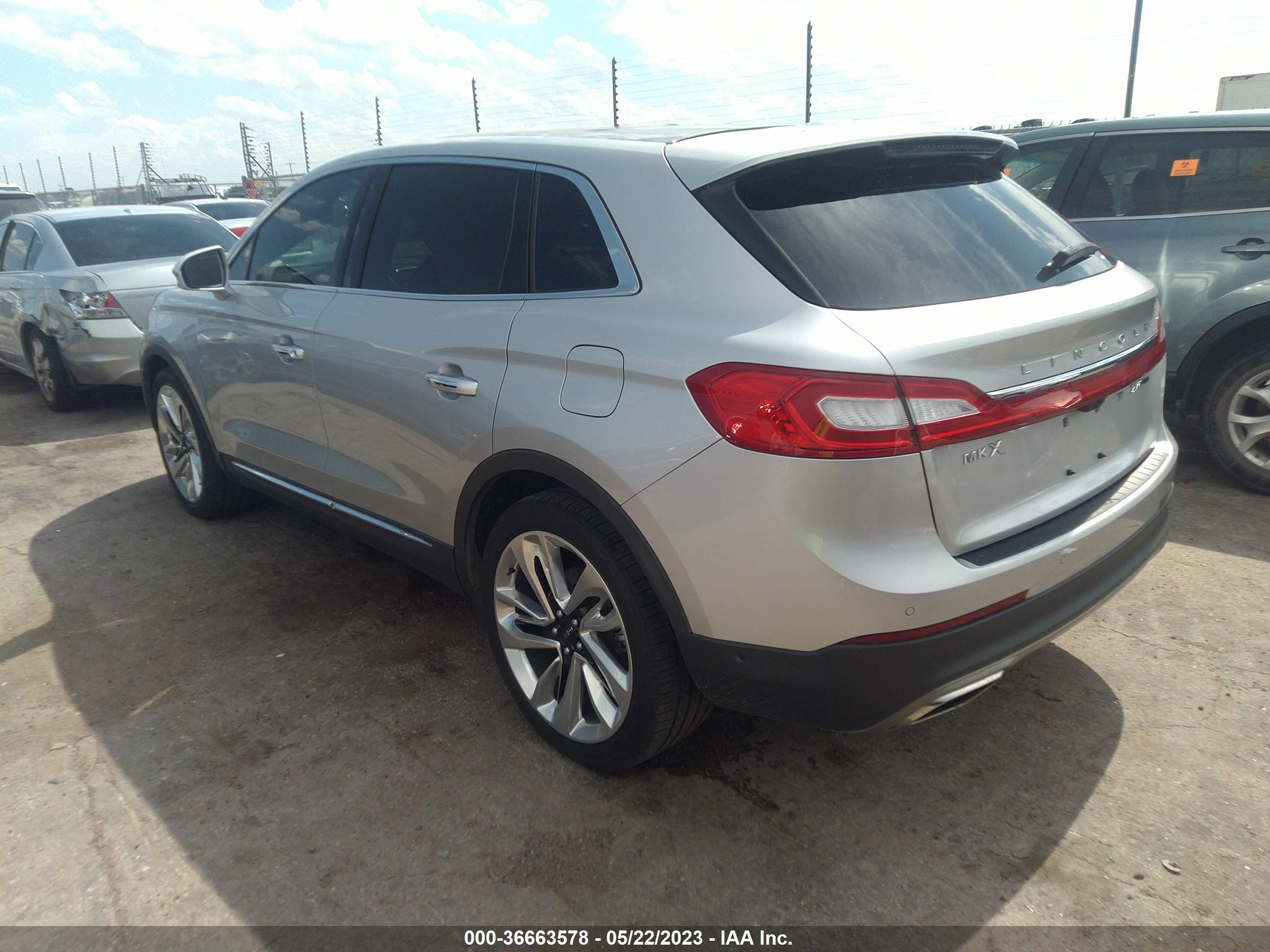 Photo 2 VIN: 2LMPJ6LP3GBL70861 - LINCOLN MKX 