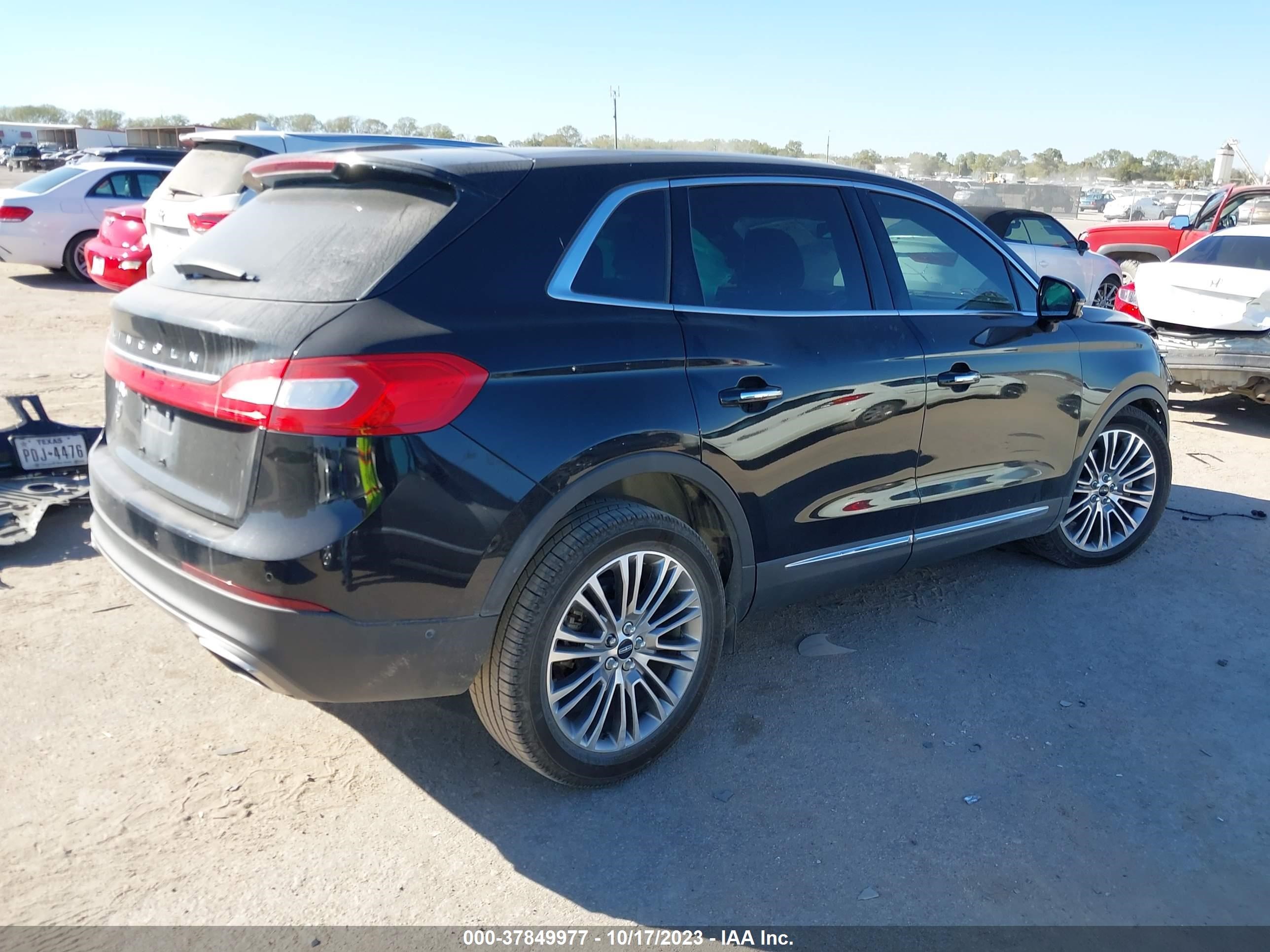 Photo 3 VIN: 2LMPJ6LR4HBL30291 - LINCOLN MKX 