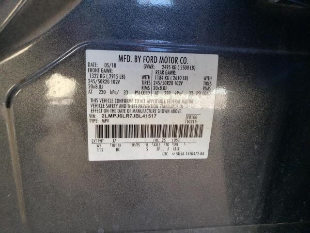 Photo 12 VIN: 2LMPJ6LR7JBL41517 - LINCOLN MKX RESERV 