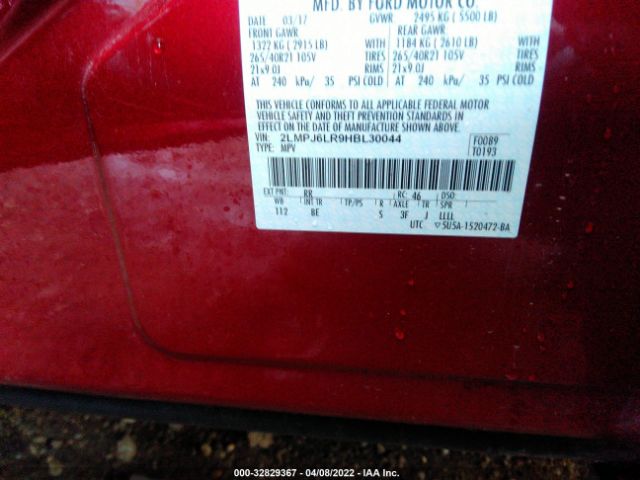 Photo 8 VIN: 2LMPJ6LR9HBL30044 - LINCOLN MKX 