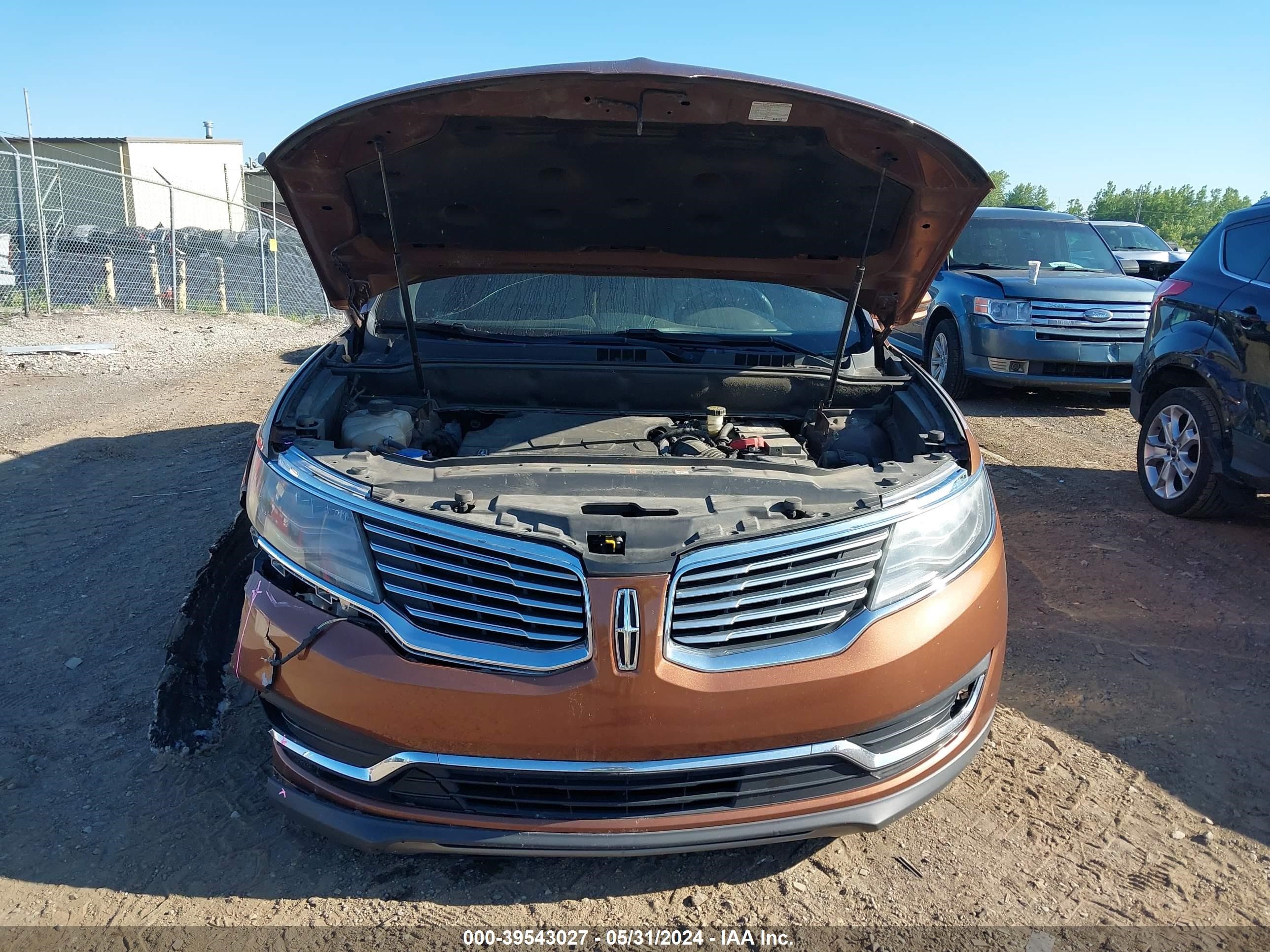 Photo 5 VIN: 2LMPJ7JR9HBL10028 - LINCOLN MKX 