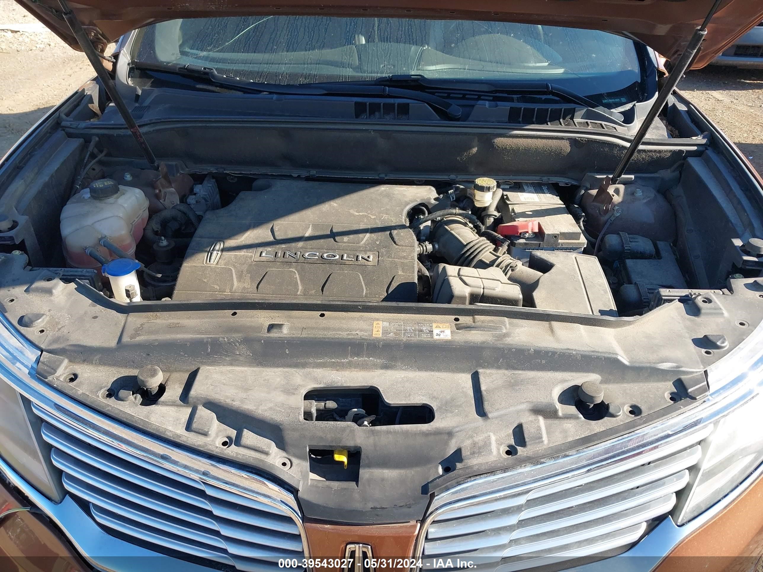 Photo 9 VIN: 2LMPJ7JR9HBL10028 - LINCOLN MKX 