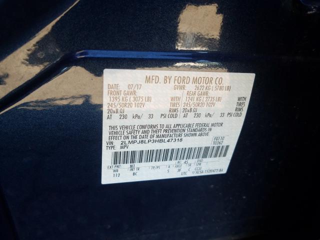 Photo 9 VIN: 2LMPJ8LP3HBL47318 - LINCOLN MKX RESERV 