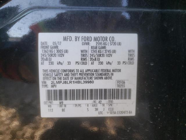 Photo 9 VIN: 2LMPJ8LR1HBL39980 - LINCOLN MKX RESERV 