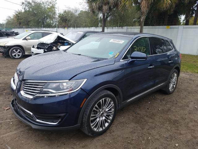 Photo 1 VIN: 2LMPJ8LR4HBL22364 - LINCOLN MKX RESERV 