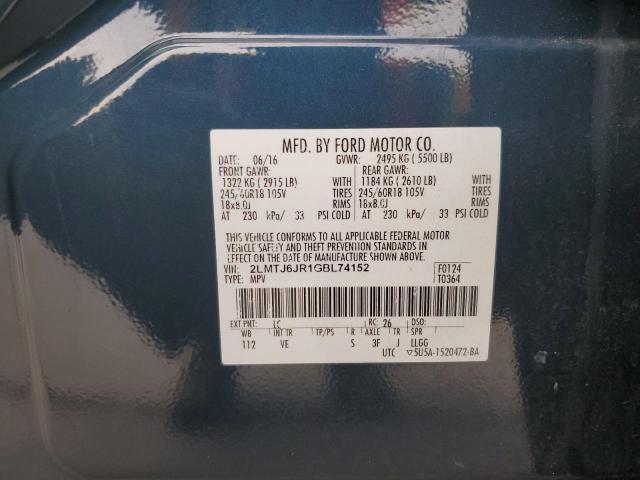 Photo 13 VIN: 2LMTJ6JR1GBL74152 - LINCOLN MKX PREMIE 