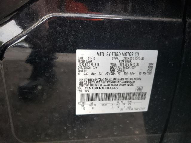 Photo 12 VIN: 2LMTJ6LR1GBL53377 - LINCOLN MKX RESERV 