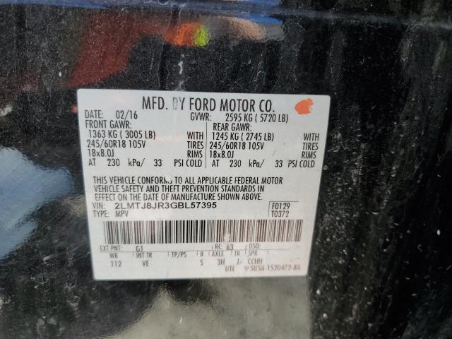 Photo 11 VIN: 2LMTJ8JR3GBL57395 - LINCOLN MKX PREMIE 