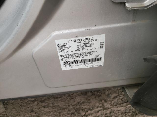 Photo 9 VIN: 2LMTJ8KR6GBL80085 - LINCOLN MKX SELECT 