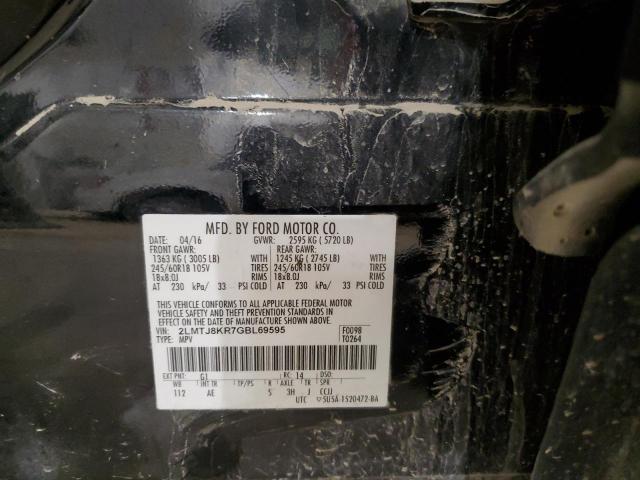 Photo 13 VIN: 2LMTJ8KR7GBL69595 - LINCOLN MKX SELECT 