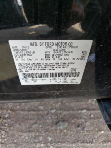 Photo 11 VIN: 2LMTJ8LR1GBL32850 - LINCOLN MKX RESERV 