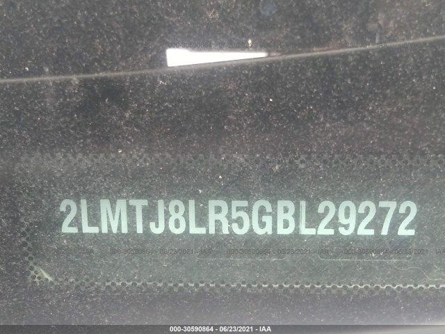 Photo 8 VIN: 2LMTJ8LR5GBL29272 - LINCOLN MKX 