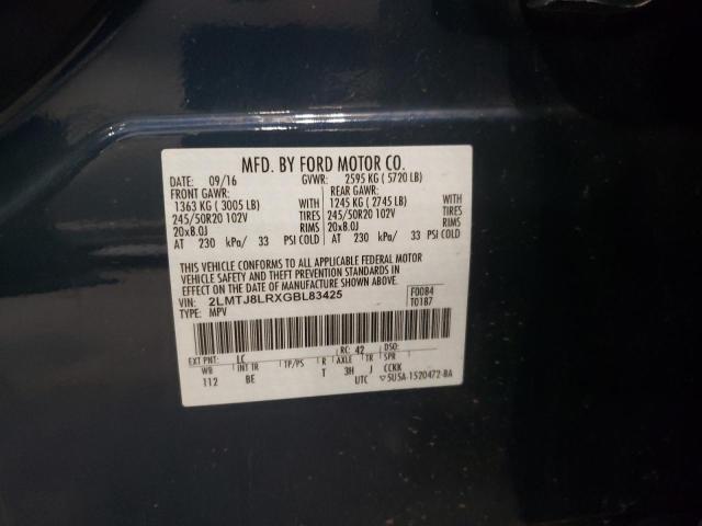 Photo 12 VIN: 2LMTJ8LRXGBL83425 - LINCOLN MKX RESERV 