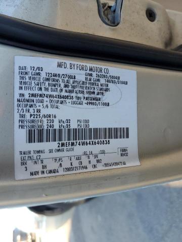 Photo 11 VIN: 2MEFM74W64X640838 - MERCURY GRMARQUIS 