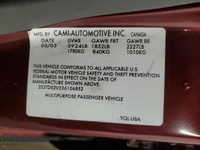 Photo 11 VIN: 2S3TD52V336106852 - SUZUKI VITARA 