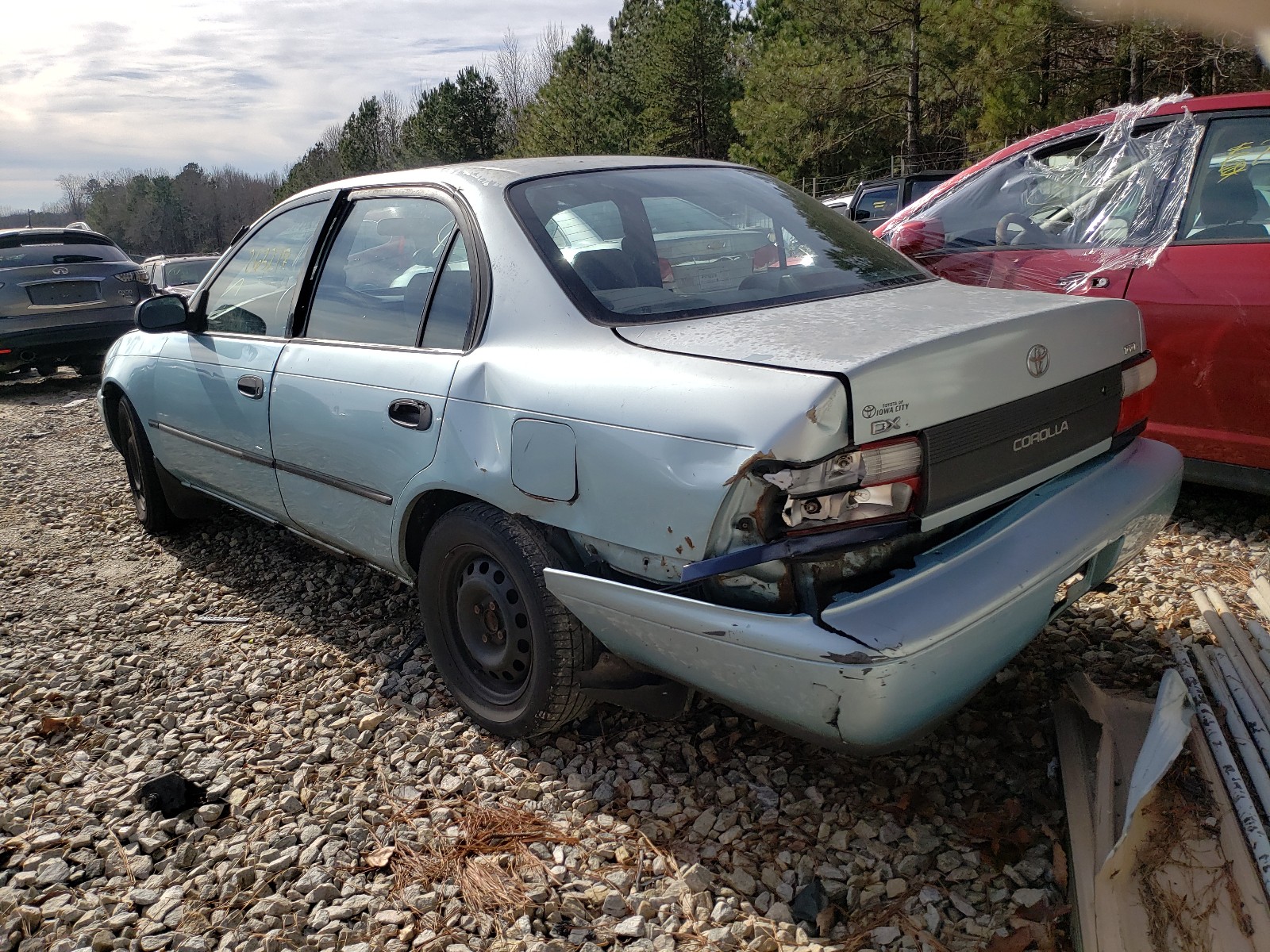 Photo 2 VIN: 2T1AE09B3SC102489 - TOYOTA COROLLA LE 