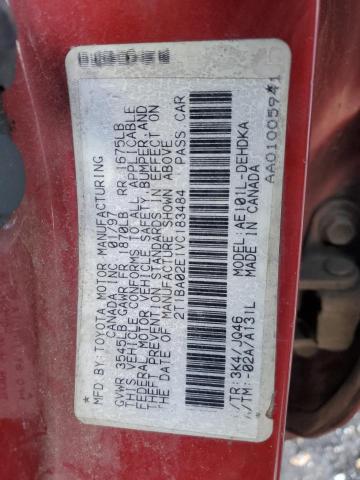 Photo 11 VIN: 2T1BA02E1VC183484 - TOYOTA COROLLA 