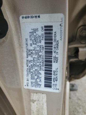 Photo 11 VIN: 2T1BA02E8VC171607 - TOYOTA COROLLA BA 