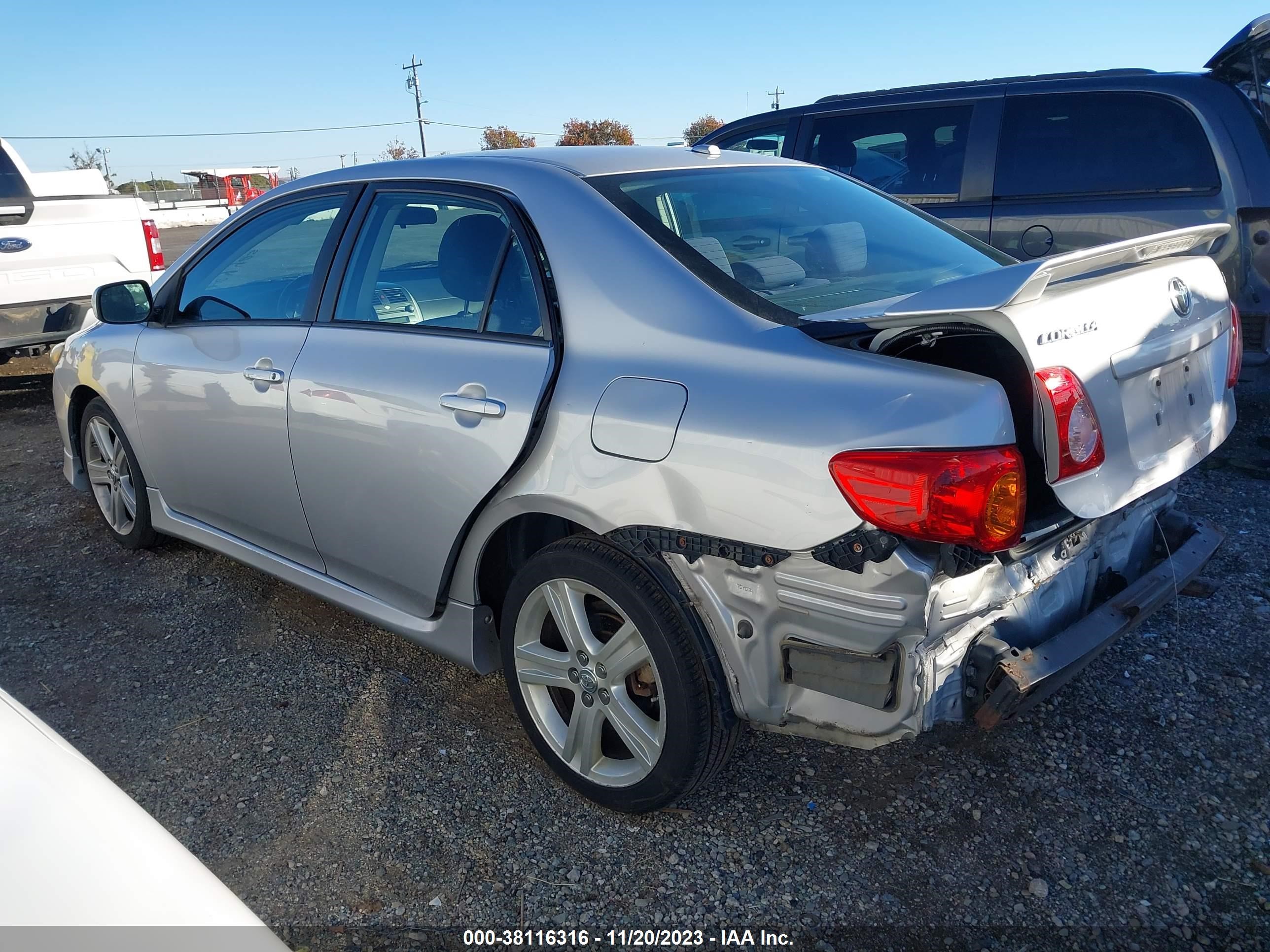 Photo 2 VIN: 2T1BE40E29C027555 - TOYOTA COROLLA 