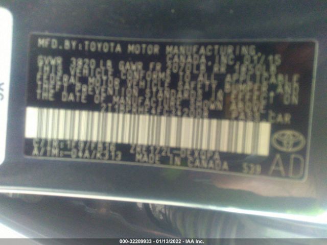 Photo 8 VIN: 2T1BPRHE4FC342008 - TOYOTA COROLLA 