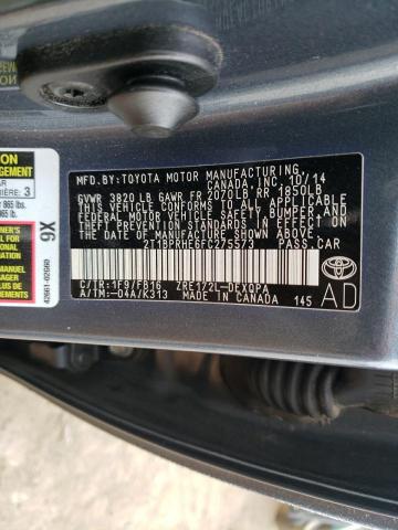 Photo 12 VIN: 2T1BPRHE6FC275573 - TOYOTA COROLLA EC 