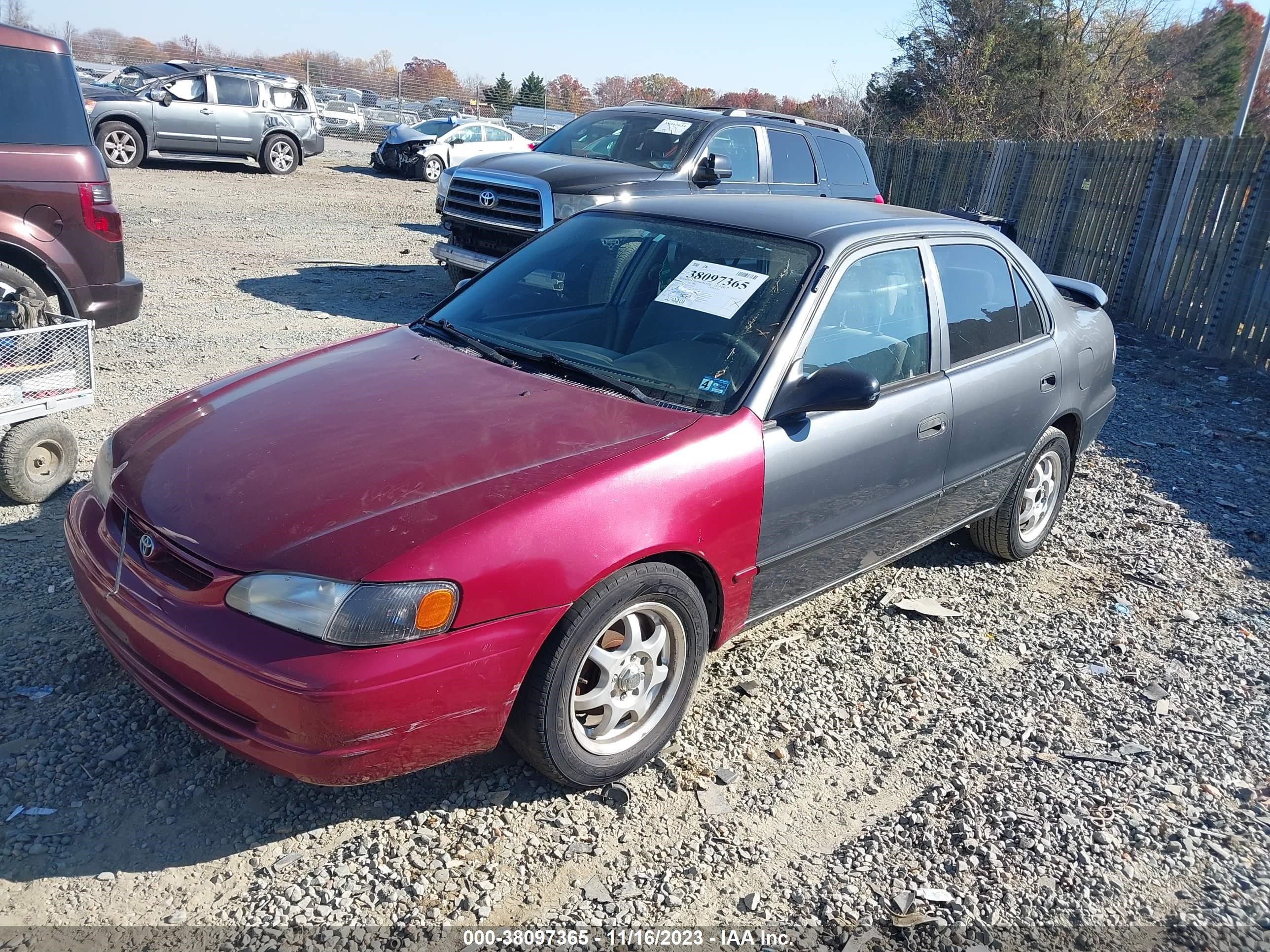 Photo 1 VIN: 2T1BR12E1XC259402 - TOYOTA COROLLA 