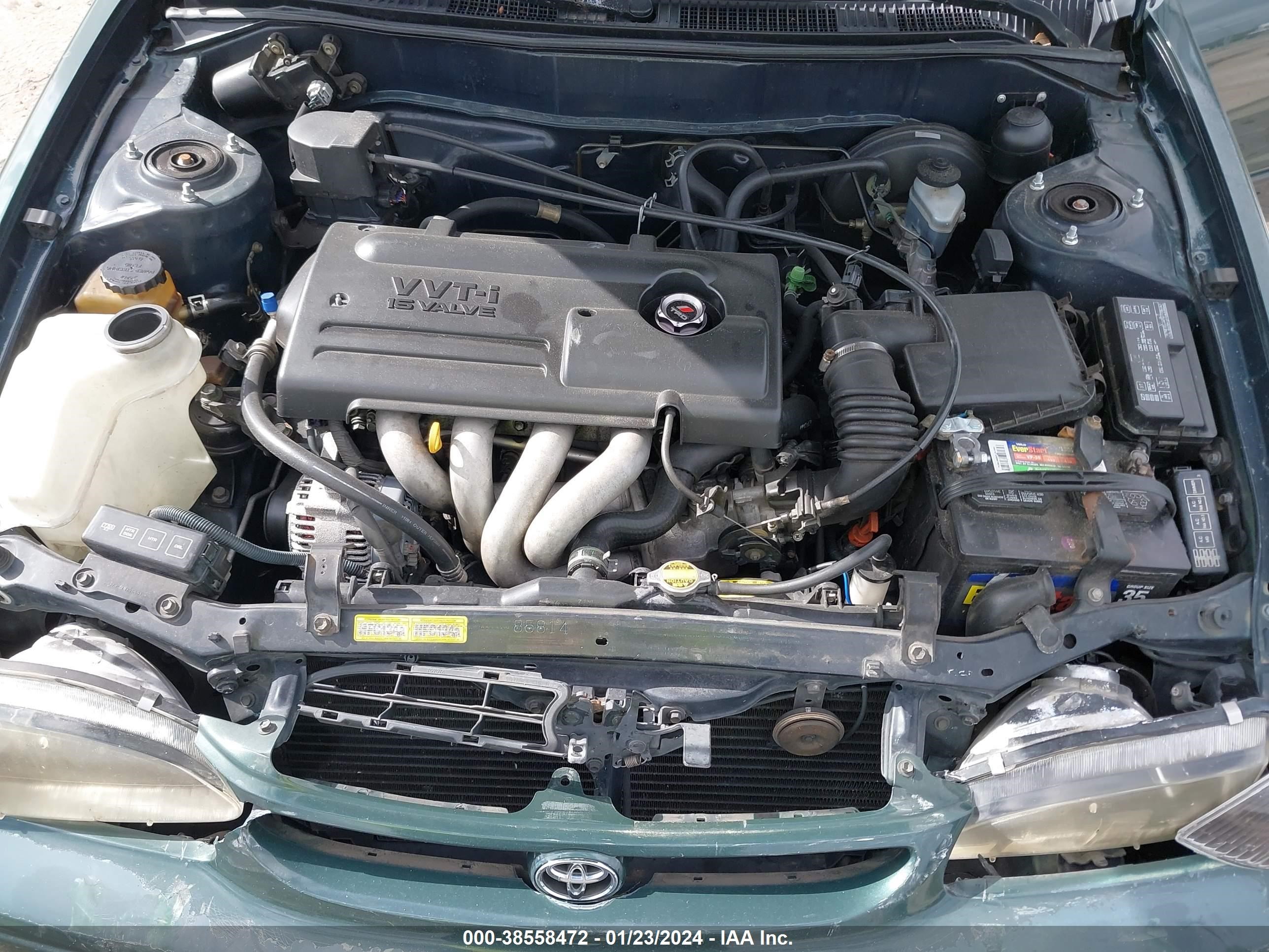 Photo 9 VIN: 2T1BR12E2YC334187 - TOYOTA COROLLA 