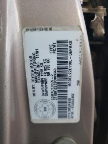 Photo 11 VIN: 2T1BR12E32C883369 - TOYOTA COROLLA CE 