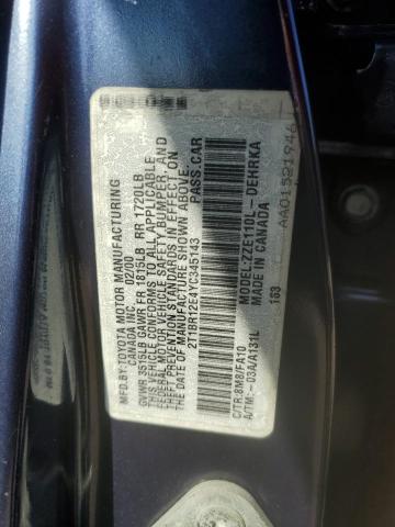 Photo 11 VIN: 2T1BR12E4YC345143 - TOYOTA COROLLA VE 