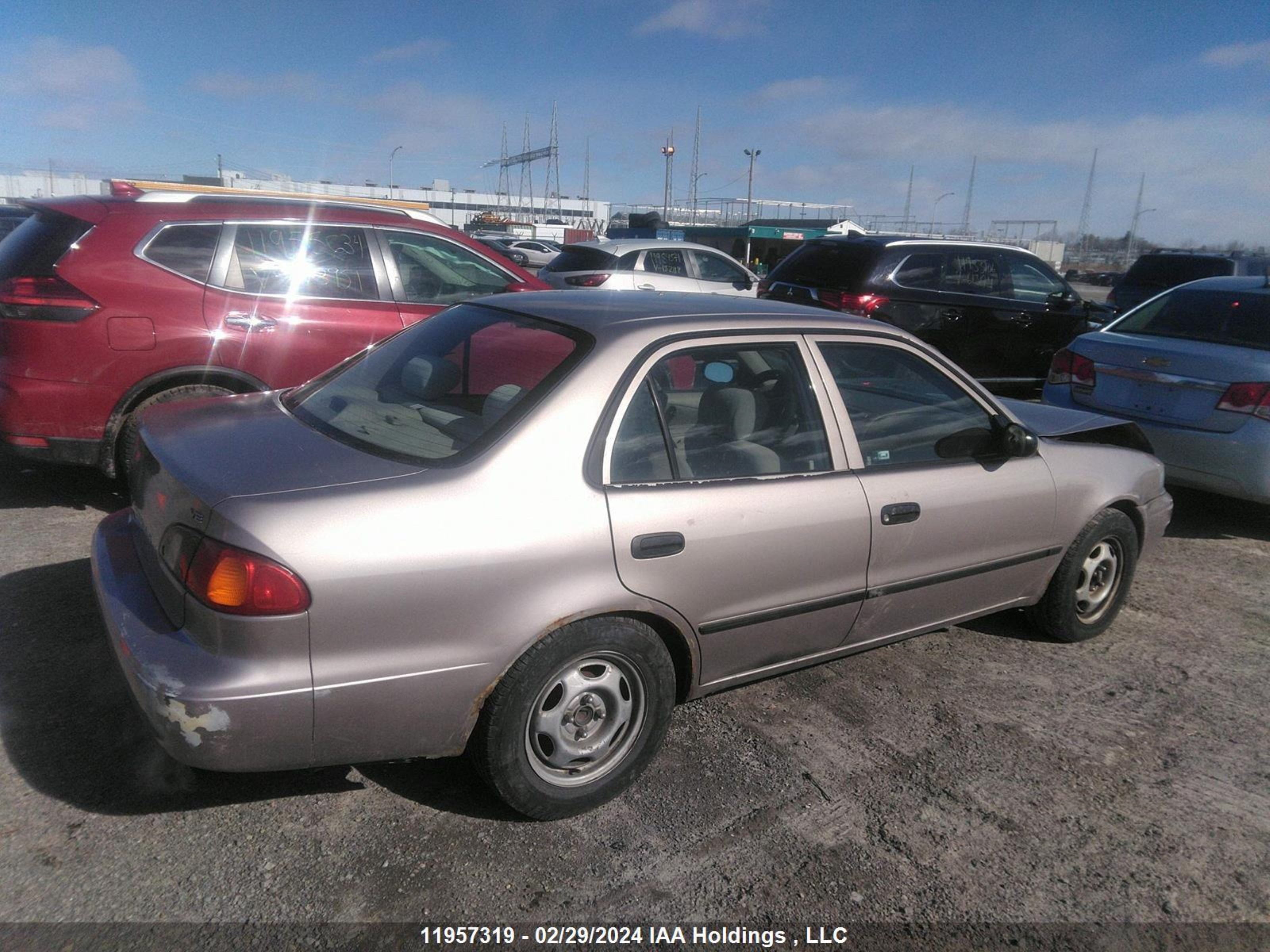 Photo 3 VIN: 2T1BR12E4YC784391 - TOYOTA COROLLA 