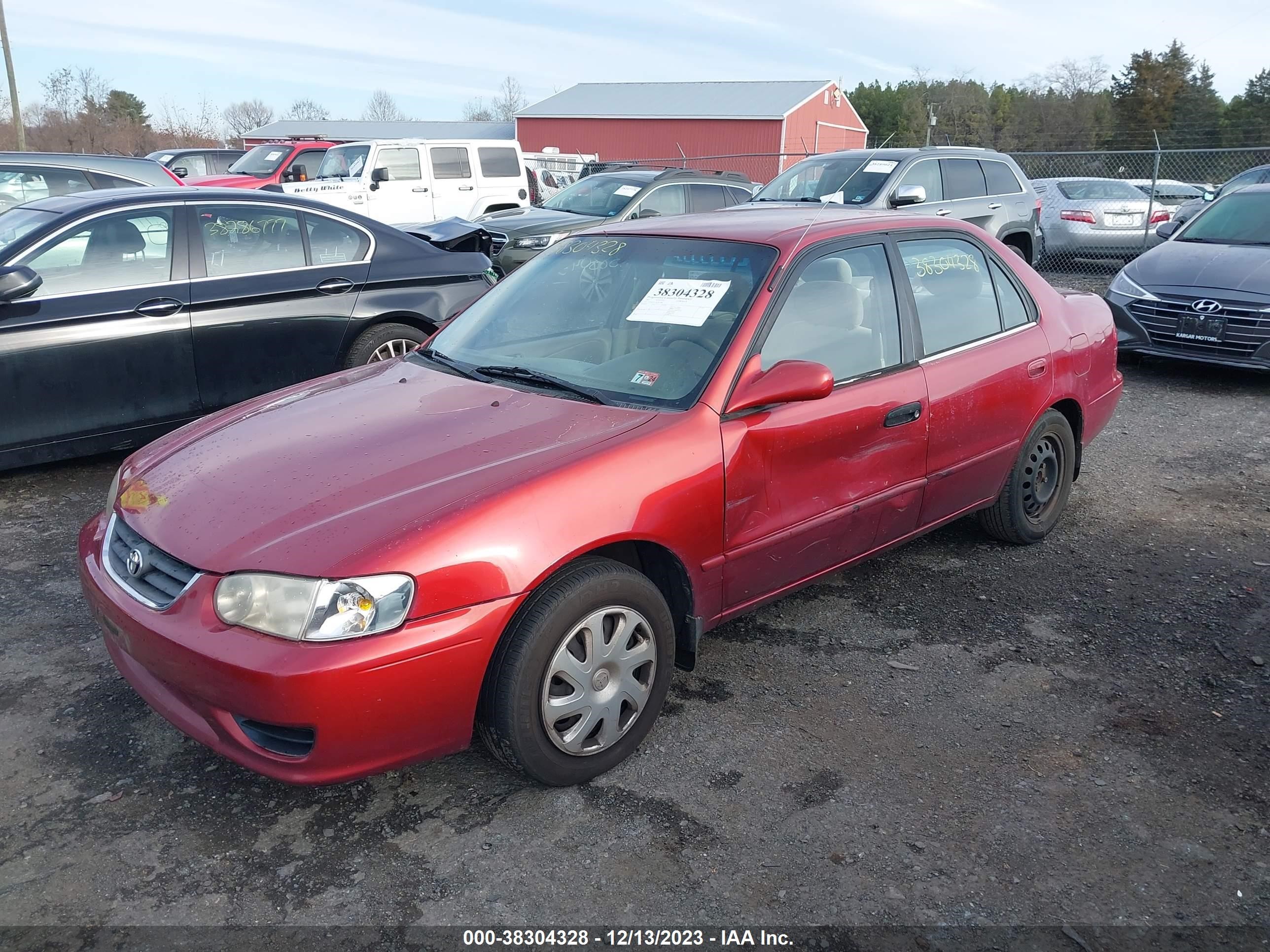 Photo 1 VIN: 2T1BR12E71C411786 - TOYOTA COROLLA 