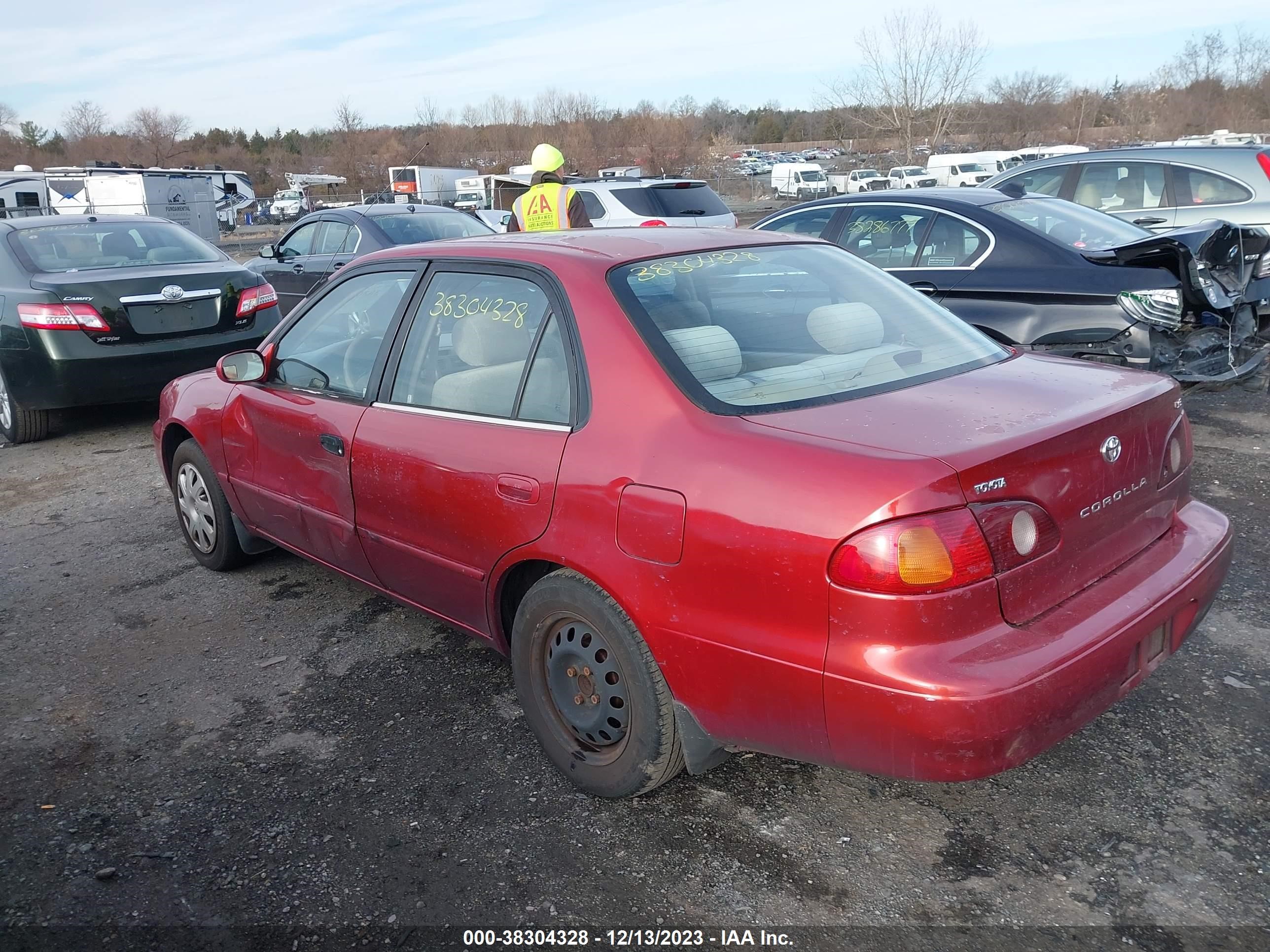 Photo 2 VIN: 2T1BR12E71C411786 - TOYOTA COROLLA 