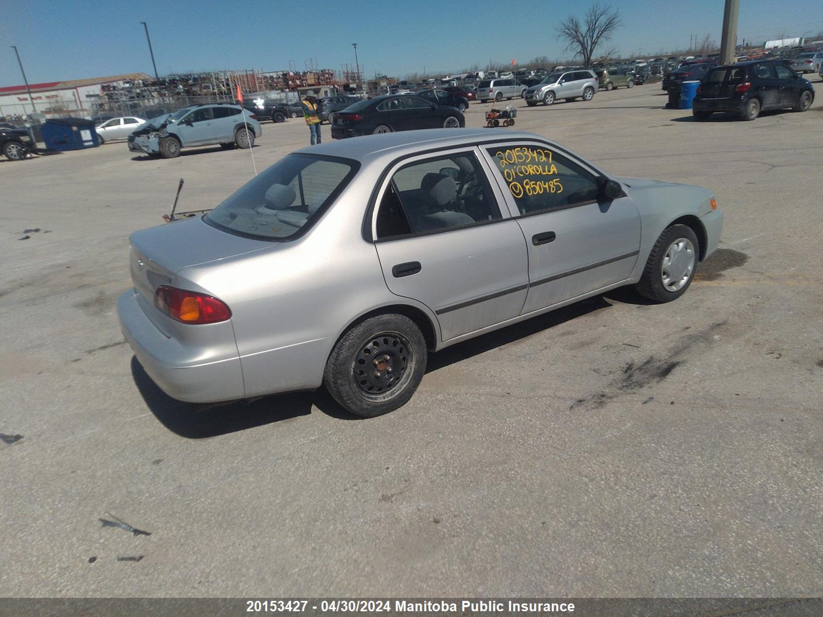 Photo 3 VIN: 2T1BR12E71C850485 - TOYOTA COROLLA 