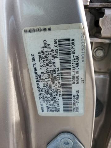 Photo 11 VIN: 2T1BR12E8YC346764 - TOYOTA COROLLA 