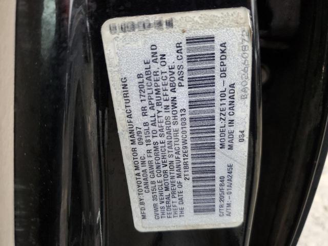 Photo 11 VIN: 2T1BR12E9WC010313 - TOYOTA COROLLA 