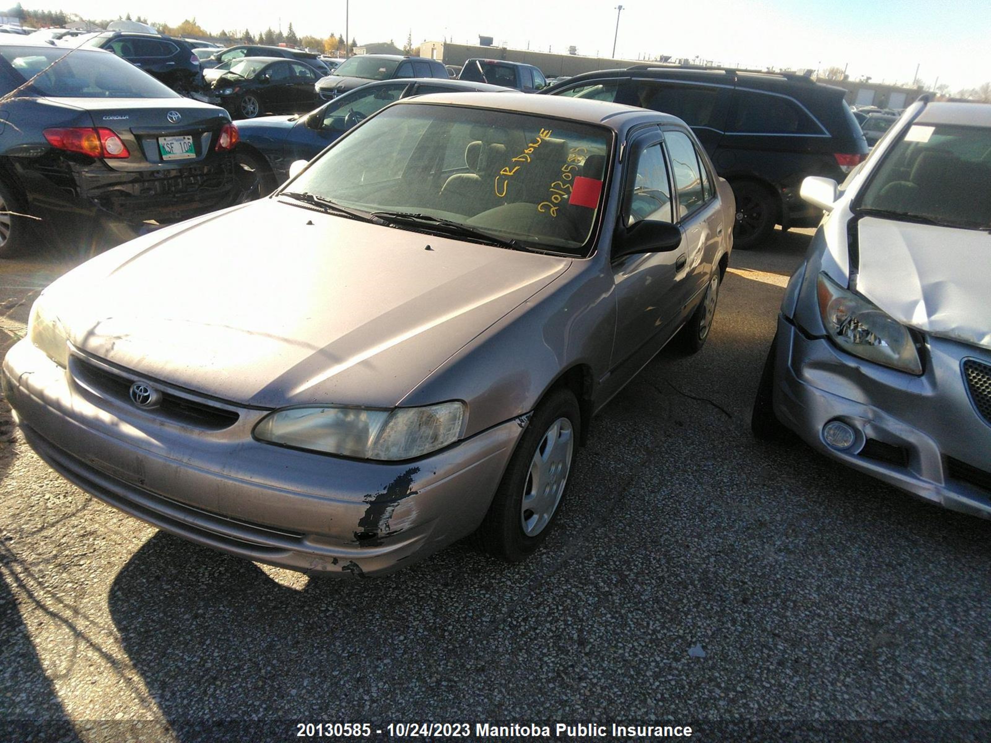 Photo 1 VIN: 2T1BR12E9YC786704 - TOYOTA COROLLA 