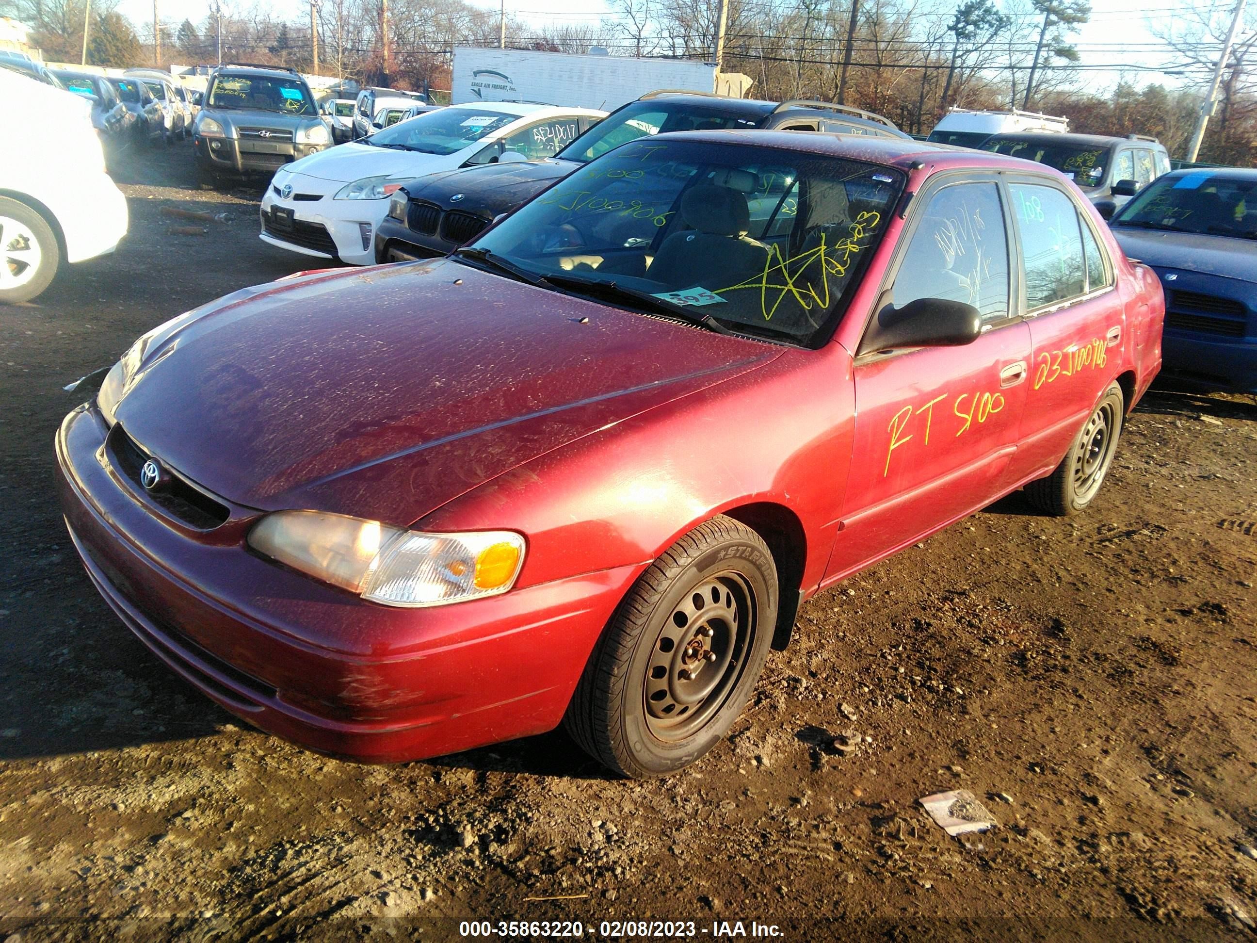 Photo 1 VIN: 2T1BR18E3YC287632 - TOYOTA COROLLA 