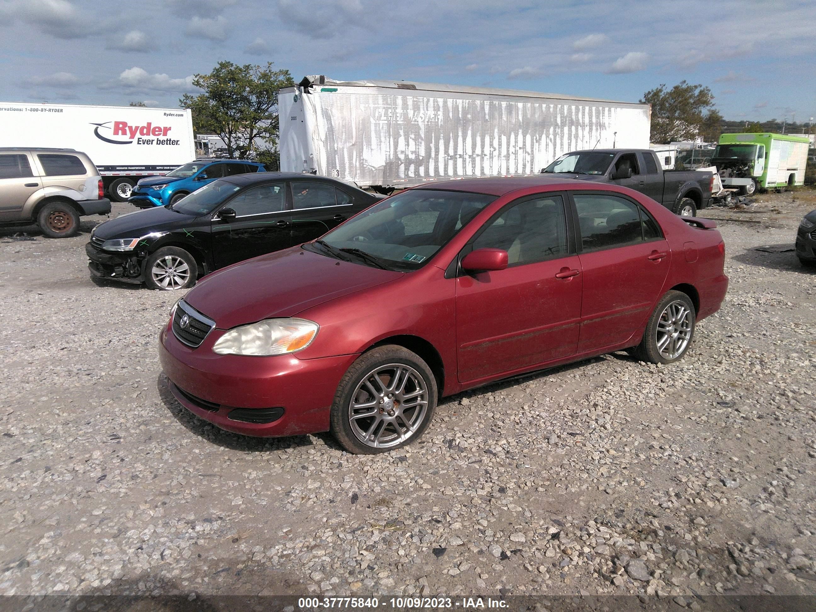 Photo 1 VIN: 2T1BR30E58C877533 - TOYOTA COROLLA 