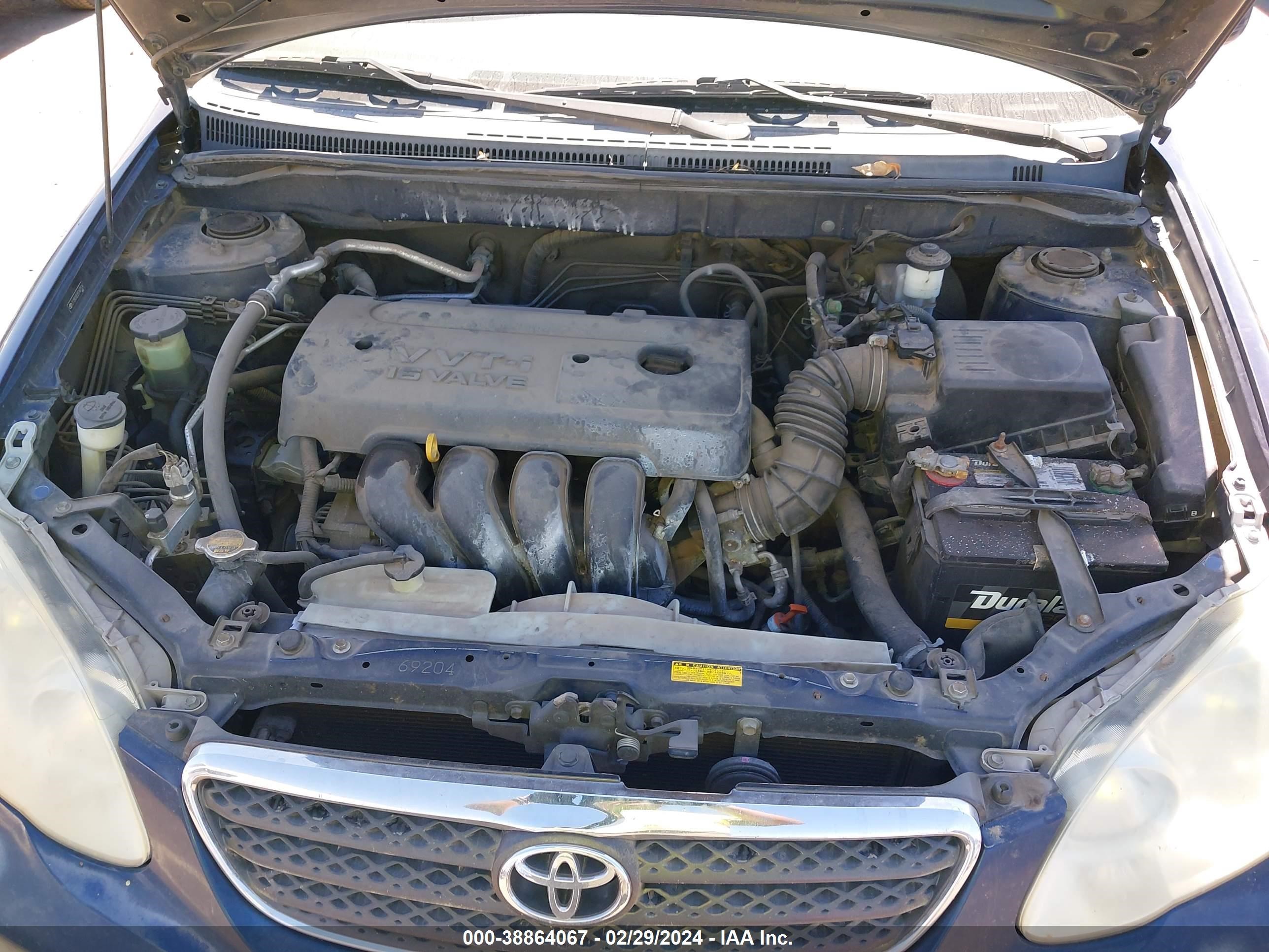 Photo 9 VIN: 2T1BR30E95C467524 - TOYOTA COROLLA 