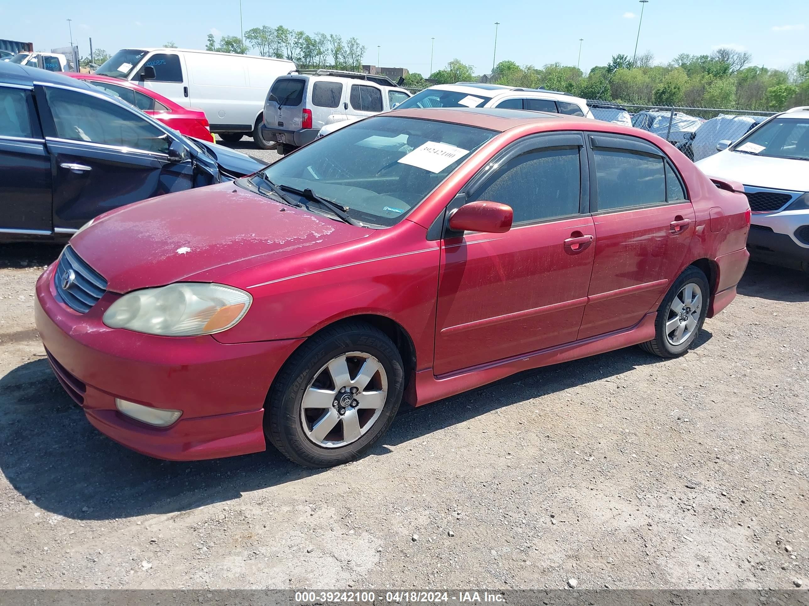 Photo 1 VIN: 2T1BR32E03C094450 - TOYOTA COROLLA 