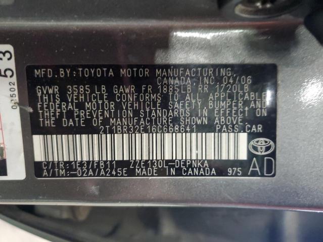 Photo 11 VIN: 2T1BR32E16C668641 - TOYOTA COROLLA 