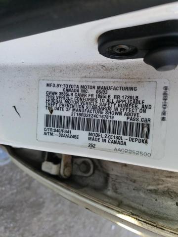 Photo 11 VIN: 2T1BR32E24C167819 - TOYOTA COROLLA CE 