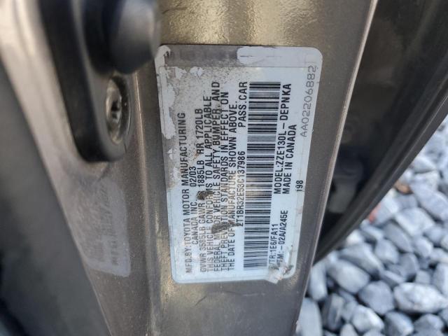 Photo 12 VIN: 2T1BR32E53C137986 - TOYOTA COROLLA CE 