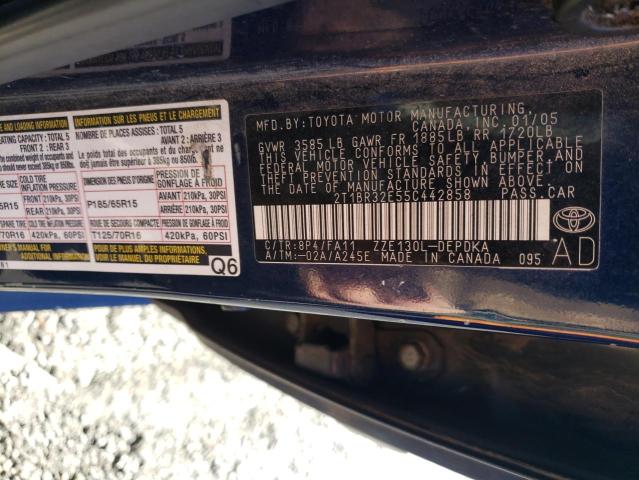 Photo 11 VIN: 2T1BR32E55C442858 - TOYOTA COROLLA 