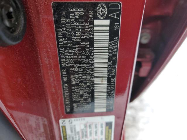 Photo 11 VIN: 2T1BR32E56C666424 - TOYOTA COROLLA 