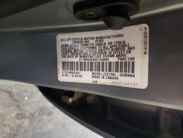 Photo 11 VIN: 2T1BR32E63C134885 - TOYOTA COROLLA 